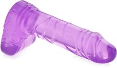XSARA Anální dildo gelový penis s varlaty anal plug sex kolík - 77814128