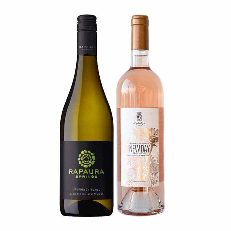 Rapaura Springs Víno Duo Sauvignon Blanc Classic & New Day Rosé IGT Sangiovese 0,75 l