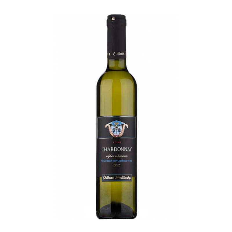Chateau Topoľčianky Víno SWEET Chardonnay, bobuľový výber, 0,5 l 0,5 l
