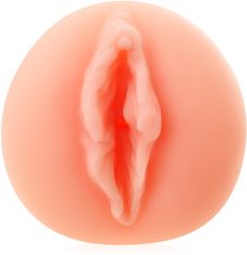 XSARA Výrazná lasturka s klitorisem umělá vagína z umělé kůže cyberskin - 75626976