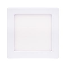 Solight LED mini panel CCT, prisadený, 12W, 900lm, 3000K, 4000K, 6000K, štvorcový biely