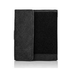 PAOLO PERUZZI Pánska vertikálna peňaženka RFID T-04-BL BLACK