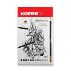 KORES Grafitová ceruzka Grafitos 12 12 ks
