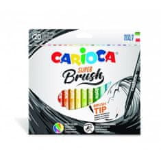 Carioca štetcové perá Super Brush 20 ks