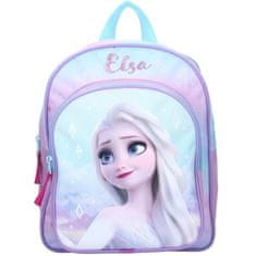 Vadobag Dievčenský batoh s predným vreckom Ľadové kráľovstvo - Elsa