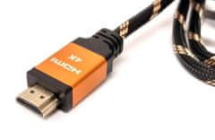 Opticum Kábel HDMI 0,5m - v2.0 RED 4K UHD
