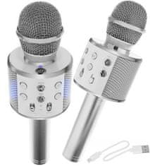 Blow Karaoke mikrofón WS-858 SILVER