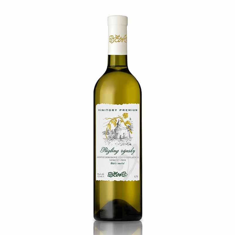 VVD Dvory n. Žitavou Víno Vinitory Premium Rizling rýnsky 2017 0,75 l