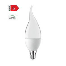 Diolamp SMD LED žiarovka matná Candle Tip C37 7W/230V/E14/3000K/500Lm/230°/Step Dim