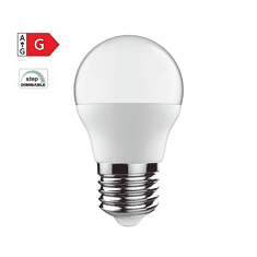 Diolamp SMD LED žiarovka matná Ball P45 7W/230V/E27/4000K/530Lm/230°/Step Dim