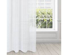 Dimex Dimex, Hotové záclony s riasiacou páskou - Voál standard biely, 270 cm, š. 3 m x d. 2,7 m