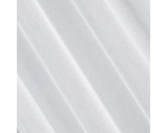 DESIGN 91 Hotová záclona s krúžkami - Adel biela, š. 3,5 m x d. 1,6 m