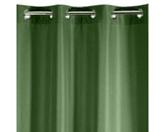 DESIGN 91 Hotový záves s krúžkami - Adore, zelený 140 x 250 cm