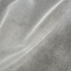 DESIGN 91 Hotová záclona s krúžkami - Esel biela jemná, š. 3,5 m x d. 2,5 m