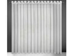 DESIGN 91 Hotová záclona s krúžkami - Esel biela jemná, š. 3,5 m x d. 2,5 m