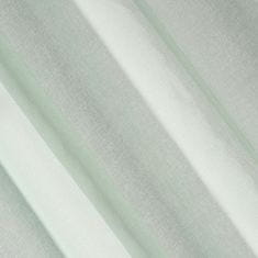 DESIGN 91 Hotová záclona s riasiacou páskou - Elpidia zelená 1,4 x 2,7 m