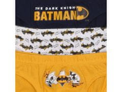 DC Batman Comics Batman Chlapčenské slipy, set nohavičiek 3 ks OEKO-TEX 4-5 let 104-110 cm