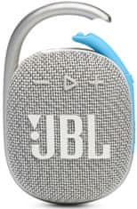 JBL Clip4 Eco, biela