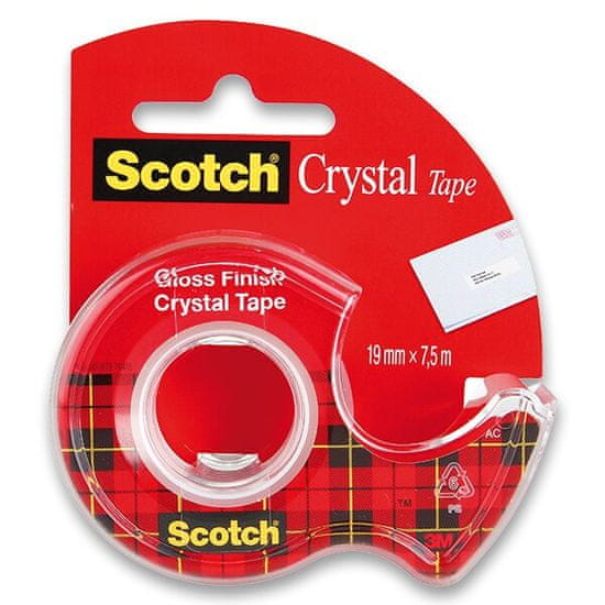 3M Samolepiaca páska Scotch Crystal 19 mm x 7,5 m