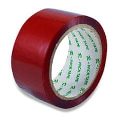 Farebná samolepiaca páska Reas Pack 48 mm x 66 m, červená