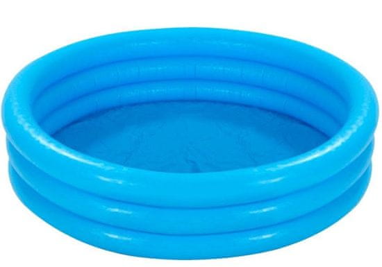 Intex Nafukovací bazén modrý 168 x 38 cm