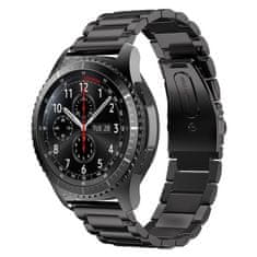 BStrap Stainless Steel remienok na Xiaomi Watch S1 Active, black