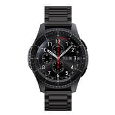 BStrap Stainless Steel remienok na Huawei Watch GT/GT2 46mm, black