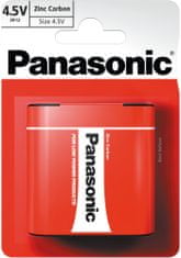 PANASONIC batérie 3R12 1BP 4,5V Red zn