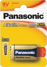PANASONIC batérie 6LR61 1BP 9V Alk Power alk