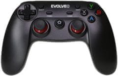 Evolveo Fighter F1, bezdrátový gamepad pro PC, PlayStation 3, Android box/smartphone (GFR-F1)