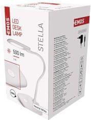 EMOS LED stolní lampa Stella, biela