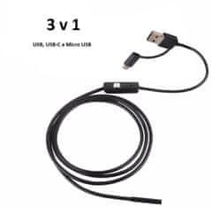 Lea endoskopická inspekční kamera USB-C