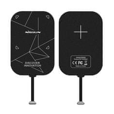 Nillkin Magic Tags USB-C adaptér pre bezdrôtové nabíjanie, čierny