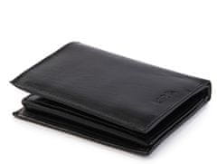Peterson Vertikálna pánska peňaženka na karty s ochranou RFID Blocking System