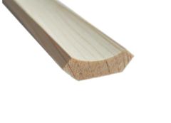 KODREFA Kodrefa, drevené lišty rohové, podlahové 25 x 25 mm - PROFIL 35, 3320