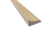 KODREFA Kodrefa, drevené lišty rohové, podlahové 23 x 12 mm - PROFIL 22, 3302