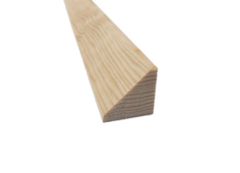 KODREFA Kodrefa, drevené lišty krycie 19 x 19 mm - trojuholník veľký, 3323