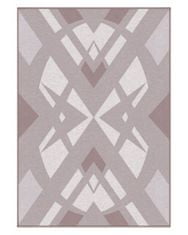 GDmats Dizajnový kusový koberec Center od Jindricha Lípy 120x170