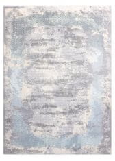 Dywany Łuszczów Kusový koberec Core A004 Frame ivory/grey and blue 80x150