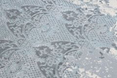 Dywany Łuszczów Kusový koberec Core W3824 Ornament Vintage cream/grey and blue 80x150
