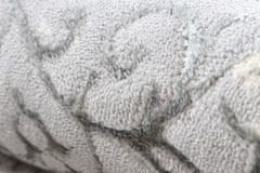 Dywany Łuszczów Kusový koberec Core W7161 Vintage rosette grey 80x150