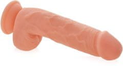 XSARA Realistické dildo gelový umělý penis na silné přísavce - 77094219