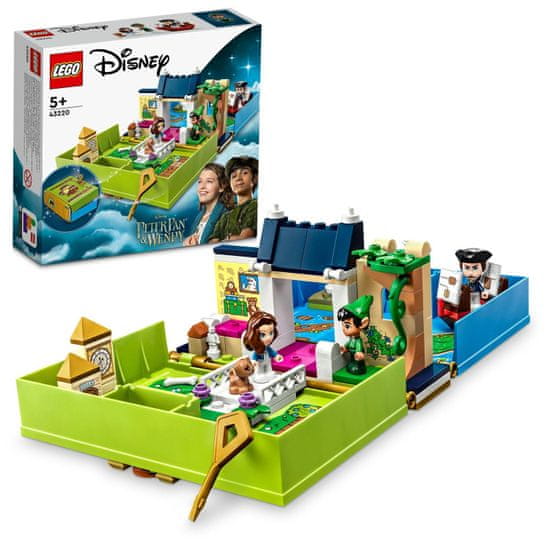 LEGO Disney 43220 Apeter Pan a Wendy a ich rozprávková kniha dobrodružstiev