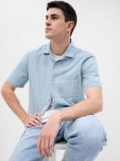 Gap Džínsová košeľa s krátkym rukávom XS