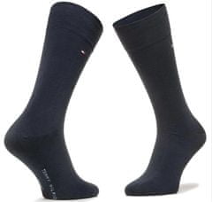 Tommy Hilfiger 2 PACK - pánske ponožky 100001496-054 TOMMY BLUE (Veľkosť 39-42)