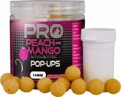 Starbaits Plávajúce Boilies Probiotic Peach Mango Pop Up 14mm 60g