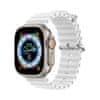 Remienok na hodinky Dux Ducis pre Apple Watch 8 / 7 / 6 / 5 / 4 / 3 / 2 / SE (45 / 44 / 42 mm) - Biela KP25120