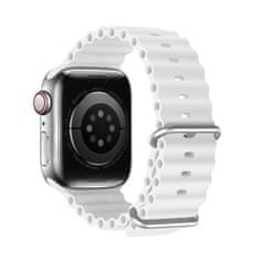 Dux Ducis Remienok na hodinky Dux Ducis pre Apple Watch 8 / 7 / 6 / 5 / 4 / 3 / 2 / SE (45 / 44 / 42 mm) - Biela KP25120