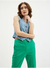 Orsay Zelené dámské kalhoty ORSAY 38