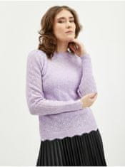 Orsay Světle fialový dámský svetr s příměsí vlny ORSAY S